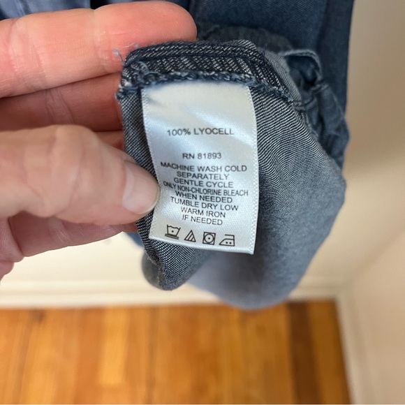 Isaac Mizrahi Blue Utility Jacket - Picture 11 of 12